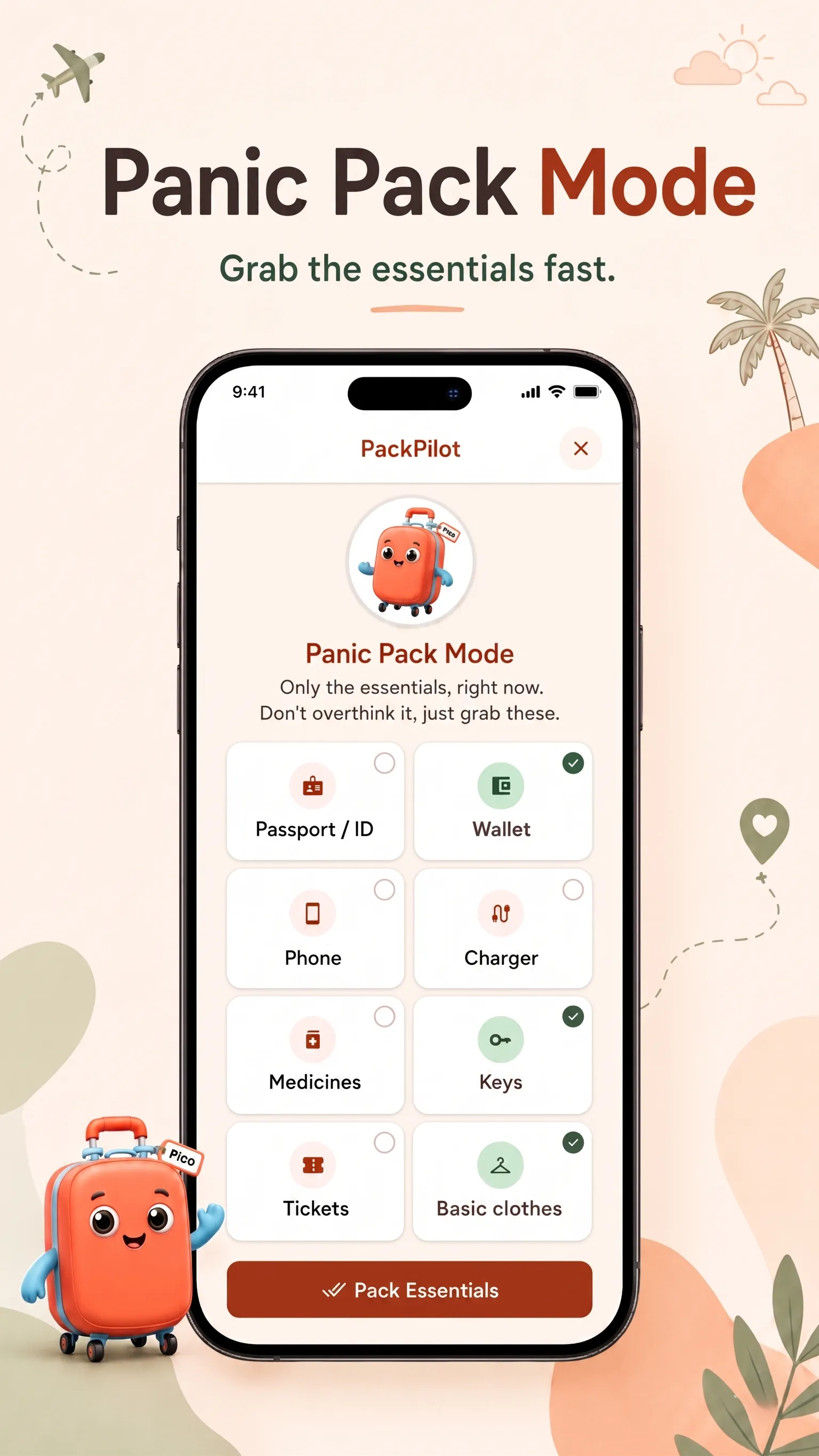 PackPilot Screenshot 5 - Bag Summary